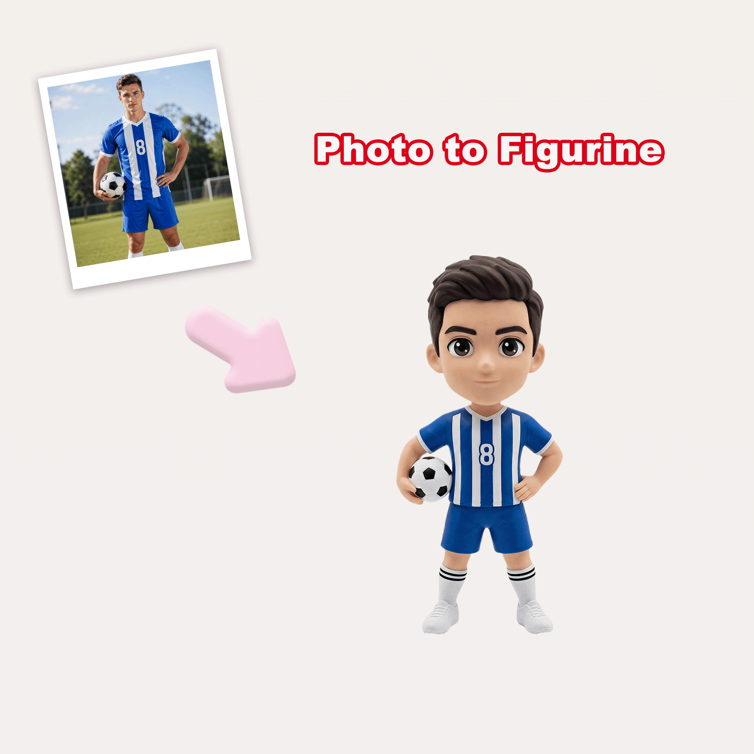 Custom 3D Cartoon Figurine from Photo
