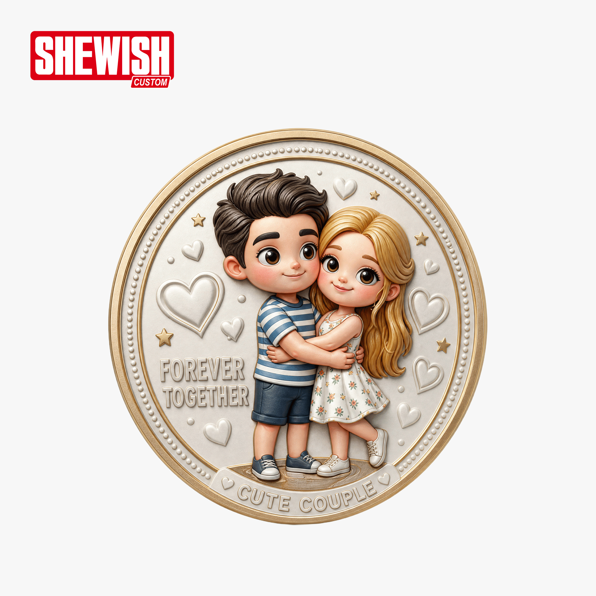 Custom 3D Couple Magnet