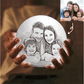 Personalized 3D Photo Moon Lamp Romantic Gift -Custom Gifts