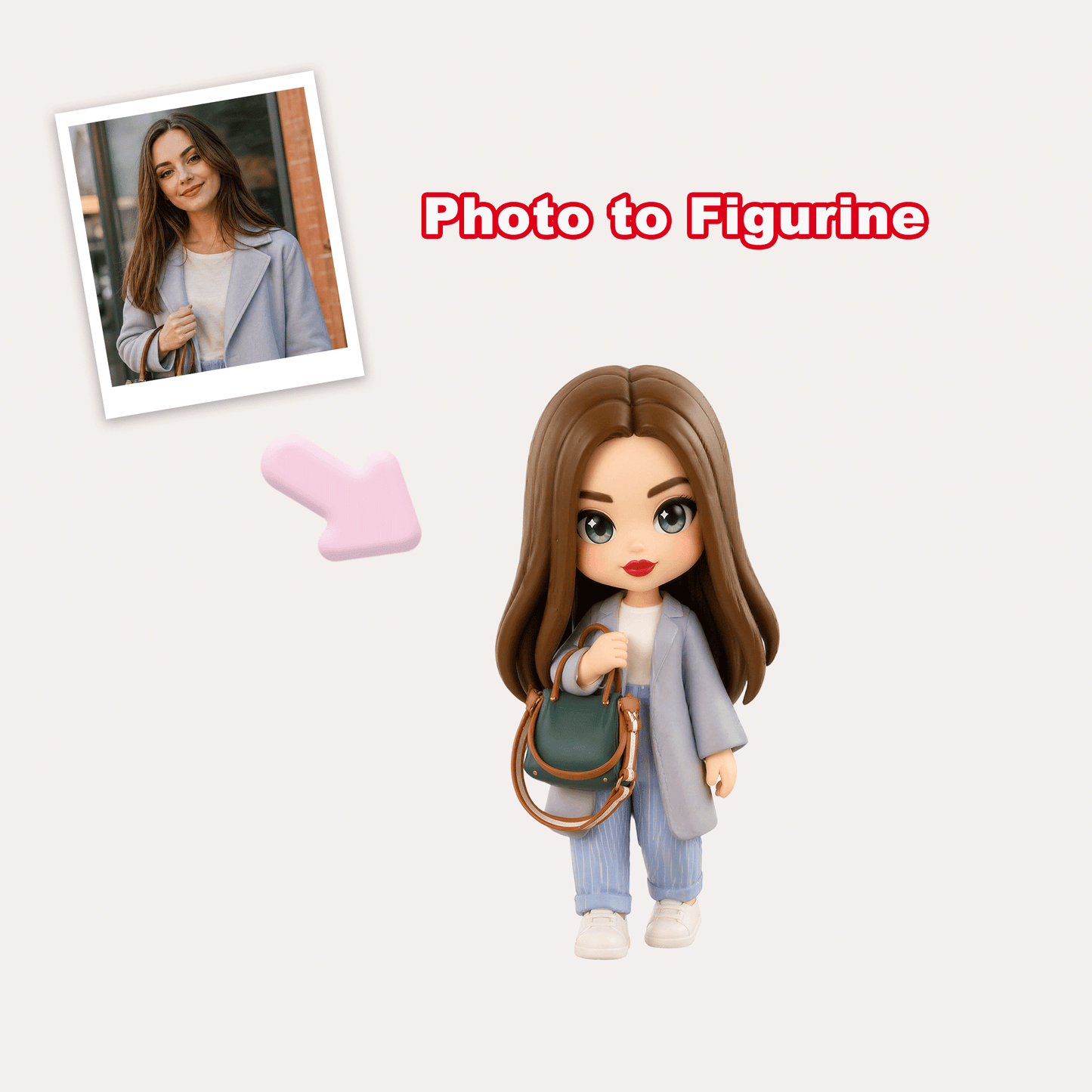 Custom 3D Cartoon Figure