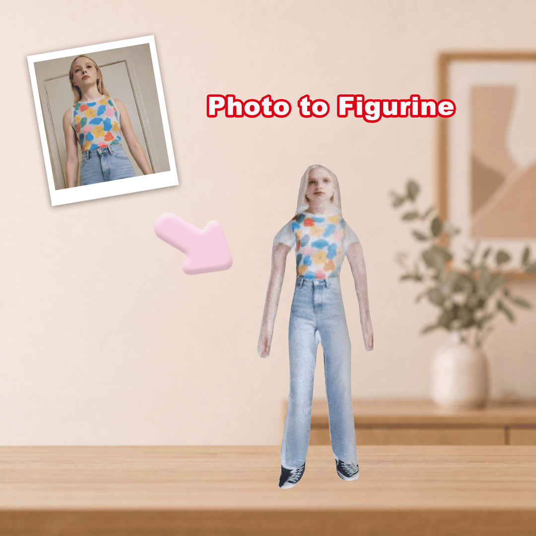 Custom Mini Me Photo Pillow