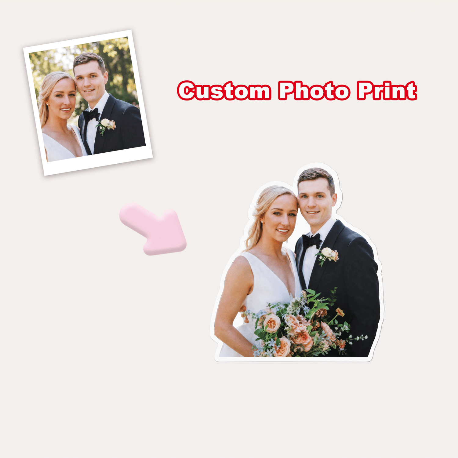 Custom Acrylic Photo Fridge Magnets