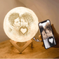 Personalized 3D Photo Moon Lamp Romantic Gift -Custom Gifts