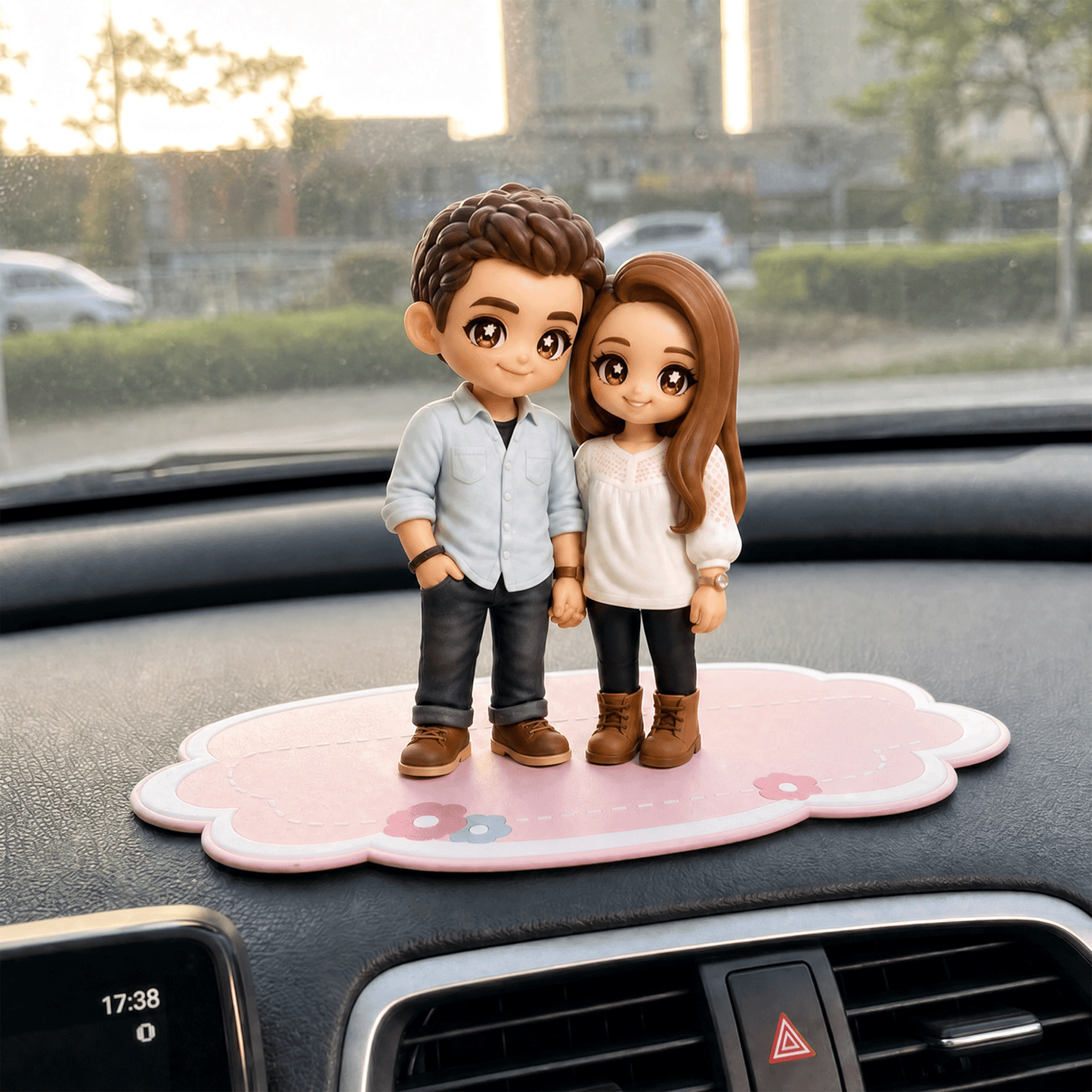 Custom 3D Cartoon Couple Figure for Him and Her