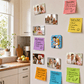 Custom 3D Square Couple Fridge Magnets