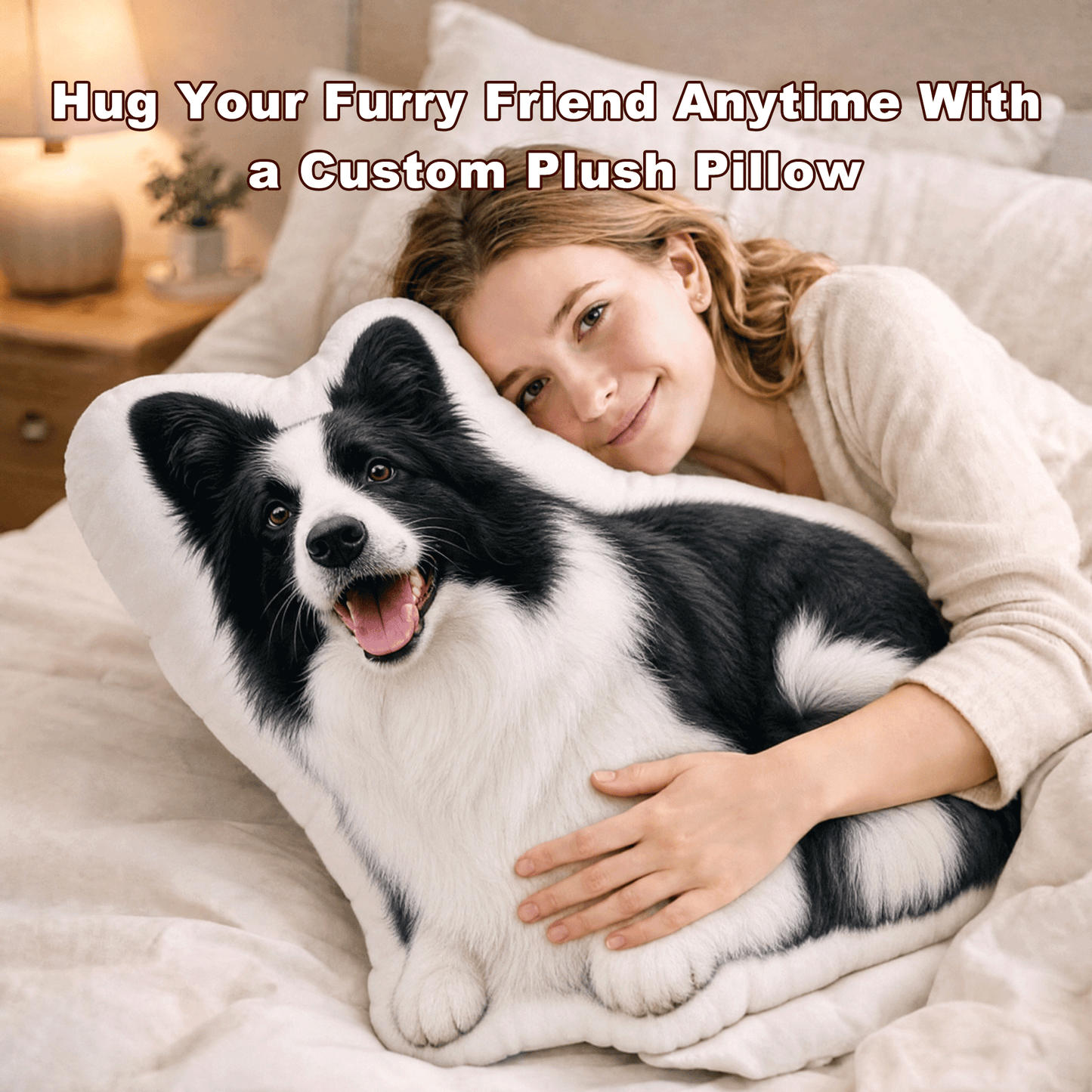 Personalized 3D Photo Pillow for Loved Ones