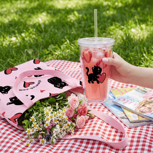 Void  Clear Plastic Tumbler│The Cat’s Mood Diary