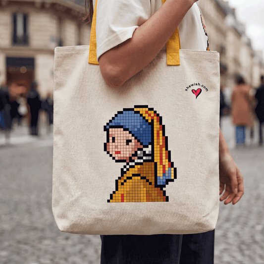 Me-Gallery: Pixie - Original Graphic Canvas Tote Bag Everyday Shopper